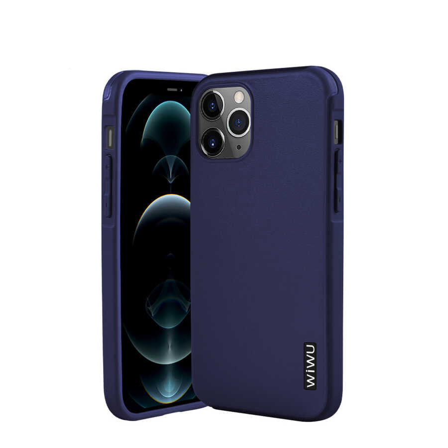 Wiwu Sand Stone iPhone 12 Pro Telefon Kılıfı - 6 Wiwu Sand Stone iPhone 12 Pro Telefon Kılıfı - 6